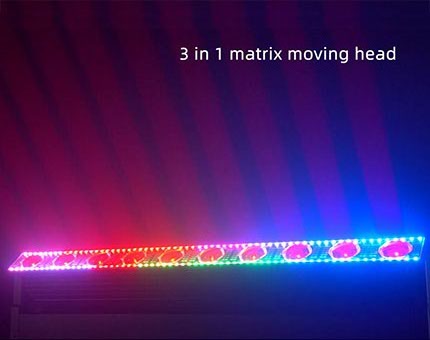  10x40w RGBWA 3IN1 Barra de mudanza de matriz (haz, estroboscopio, luz Strip) 