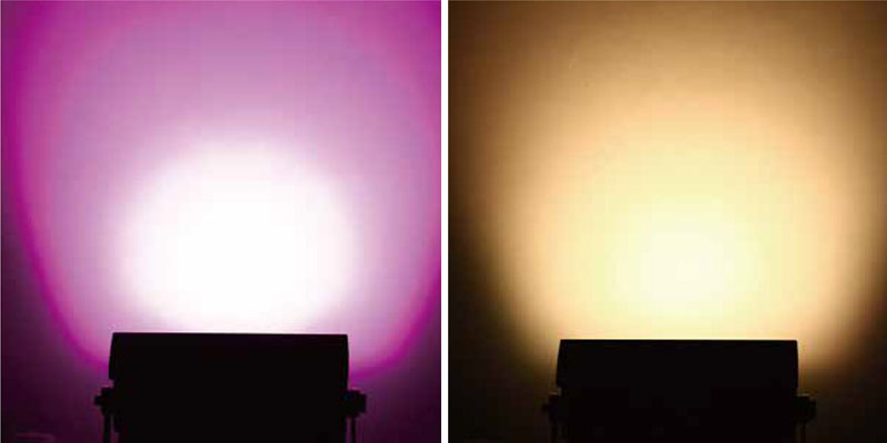 Lighting Effect For 8x60W Pixel COB LED RGBW Flood Light
